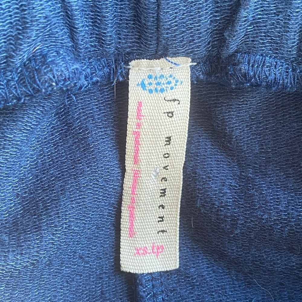 Free People Movement Sunny Skinny Sweatpants Joggers, Blue, Size XS - Picture 8 of 8